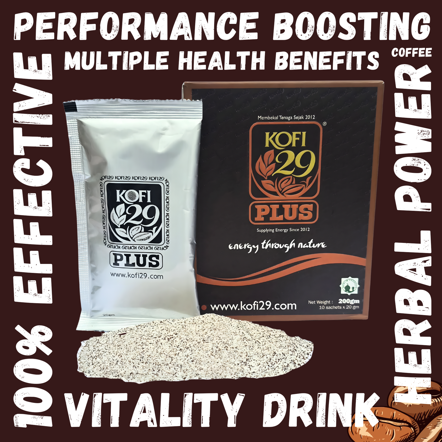 Kofi 29 Plus Coffee (1 Sachet)