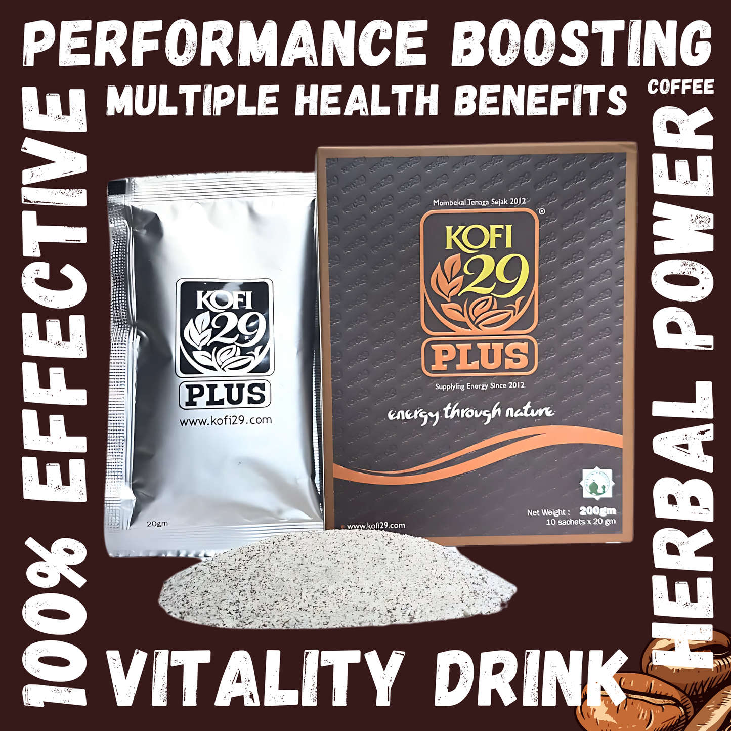 Kofi 29 Plus Coffee (1 Sachet)