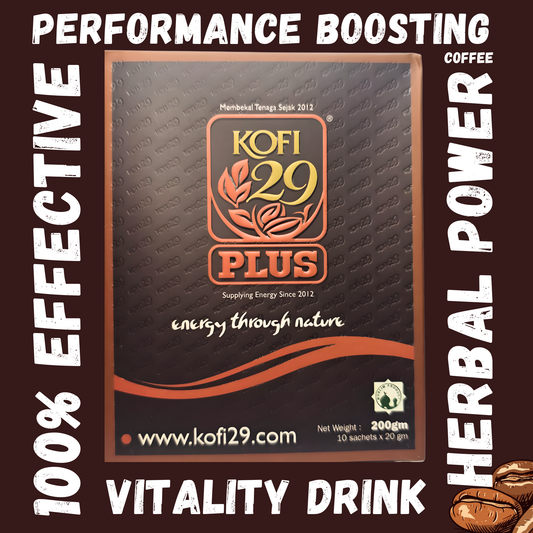 Kofi 29 Plus Coffee (1 Box = 10 Sachets)